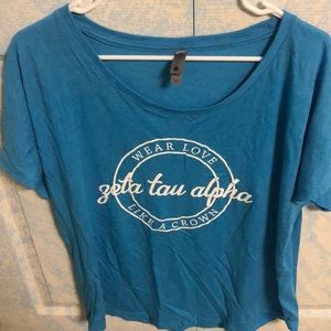 Flowy Zeta Tau Alpha shirt